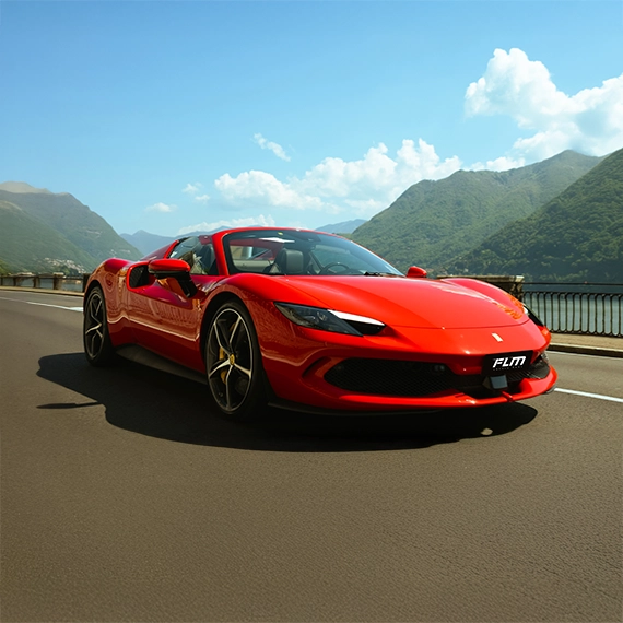 Ferrari 296 GTS, FLM Luxury Rent, Luxury car rental in Europe, Sport cars