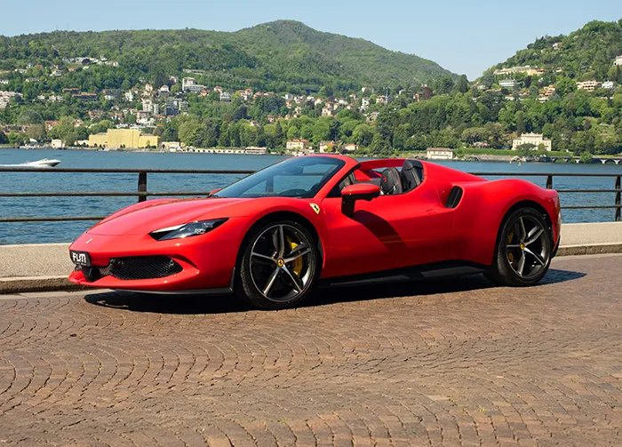 Ferrari 296 GTS, FLM Luxury Rent, Noleggio auto di lusso in Europa